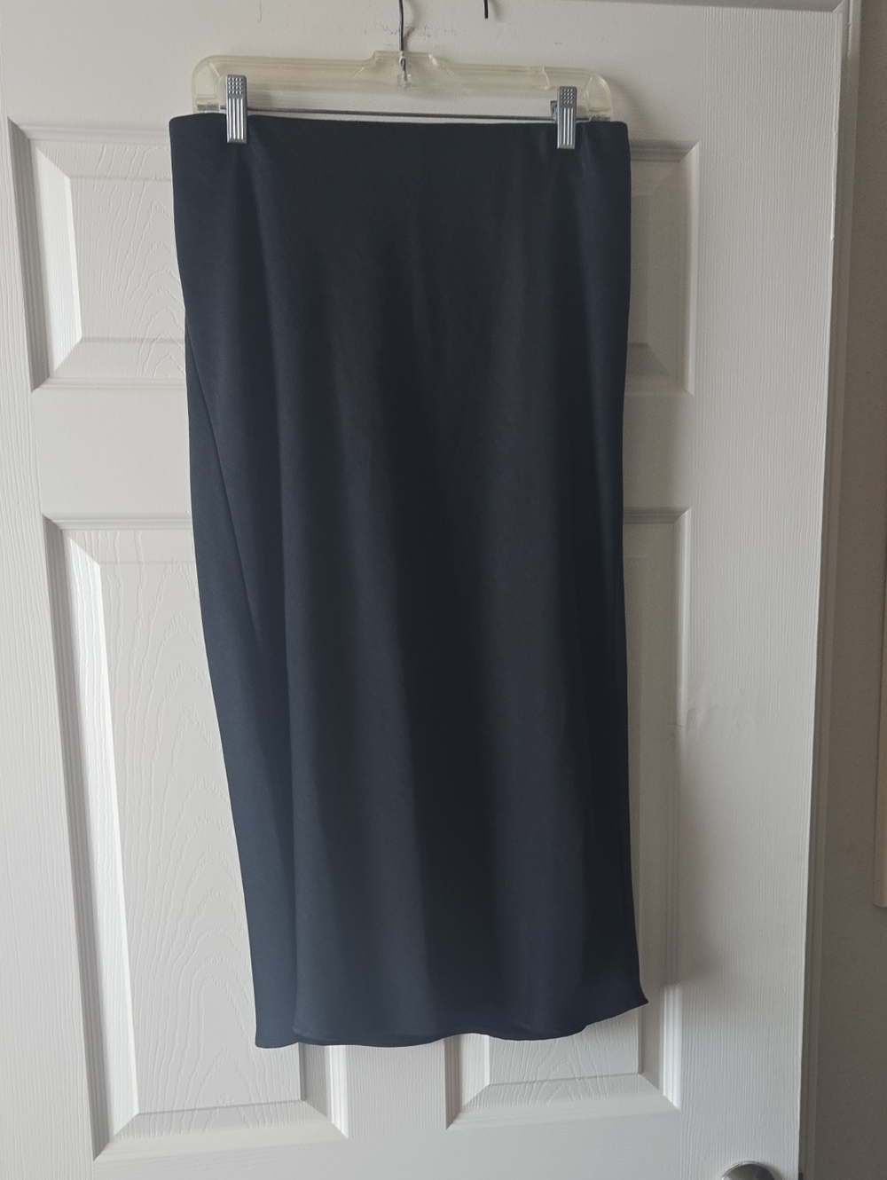 a new day Black Midi Skirt - Straight Silhouette